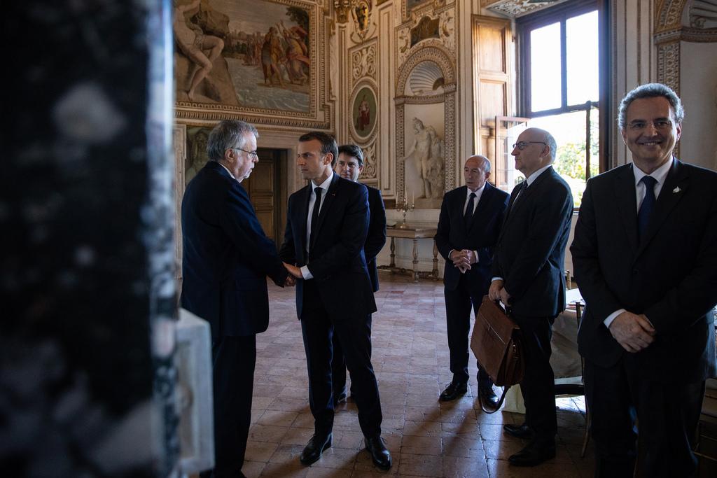 Präsident Macron trifft Sant'Egidio: Entwicklung Afrikas, humanitäre Korridore, Dialogkultur